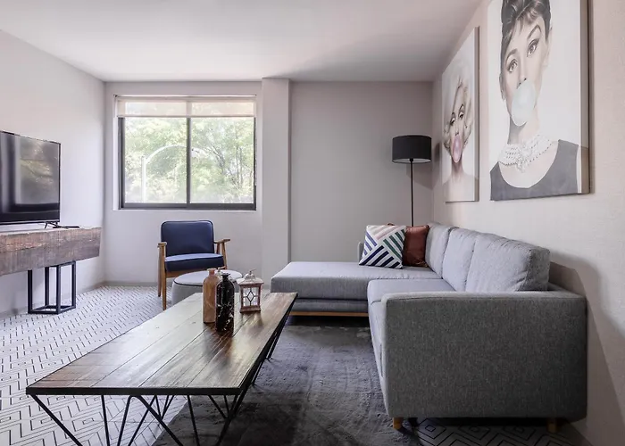 Apartamento Charming 2br Escape - Roma Norte Laundry Wifi